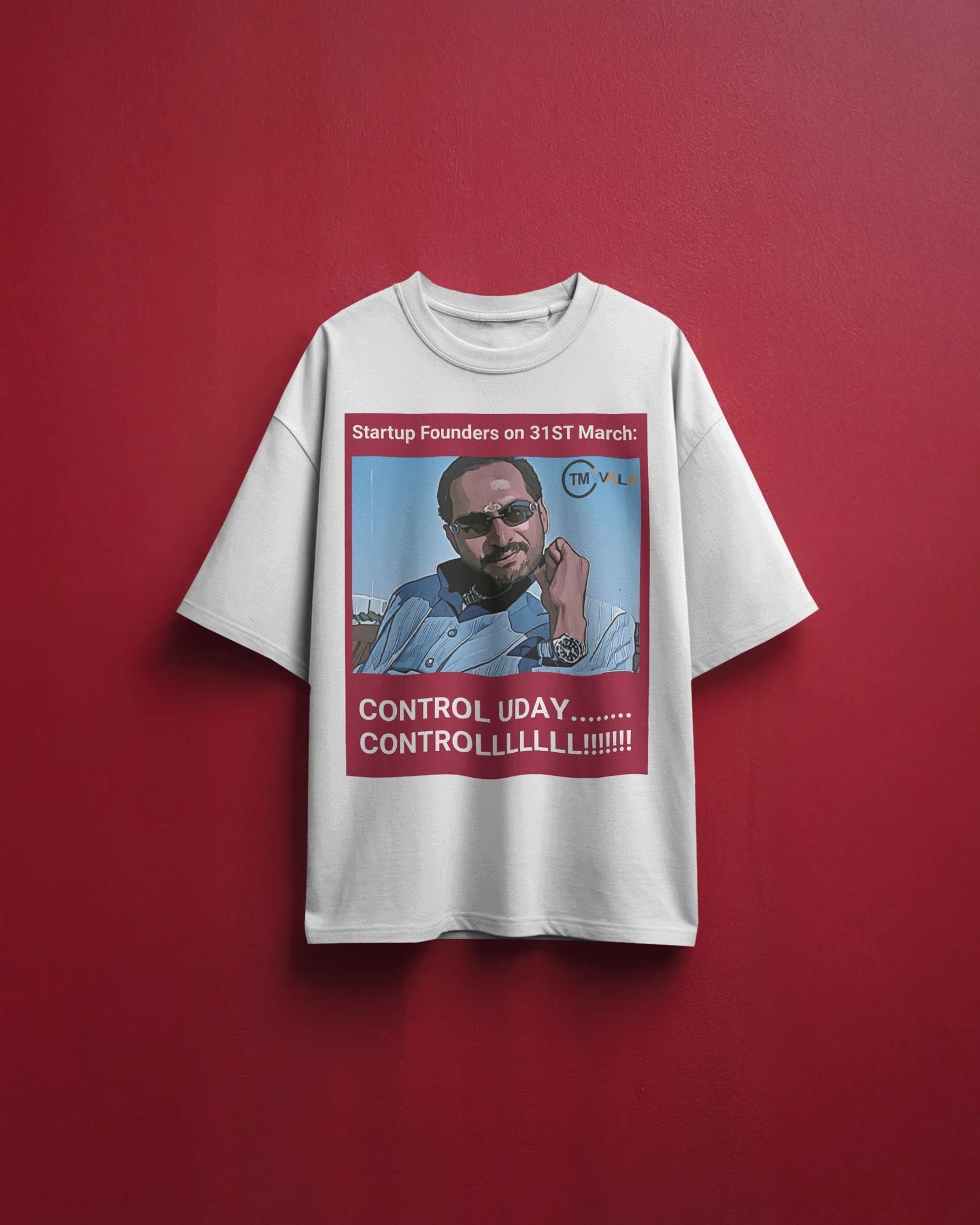 Control Uday Meme T-Shirt for Startup Founders – Funny Year-End Tax Season Tee by TMWala 1 Control Uday Meme T-Shirt for Startup Founders – Funny Year-End Tax Season Tee by TMWala