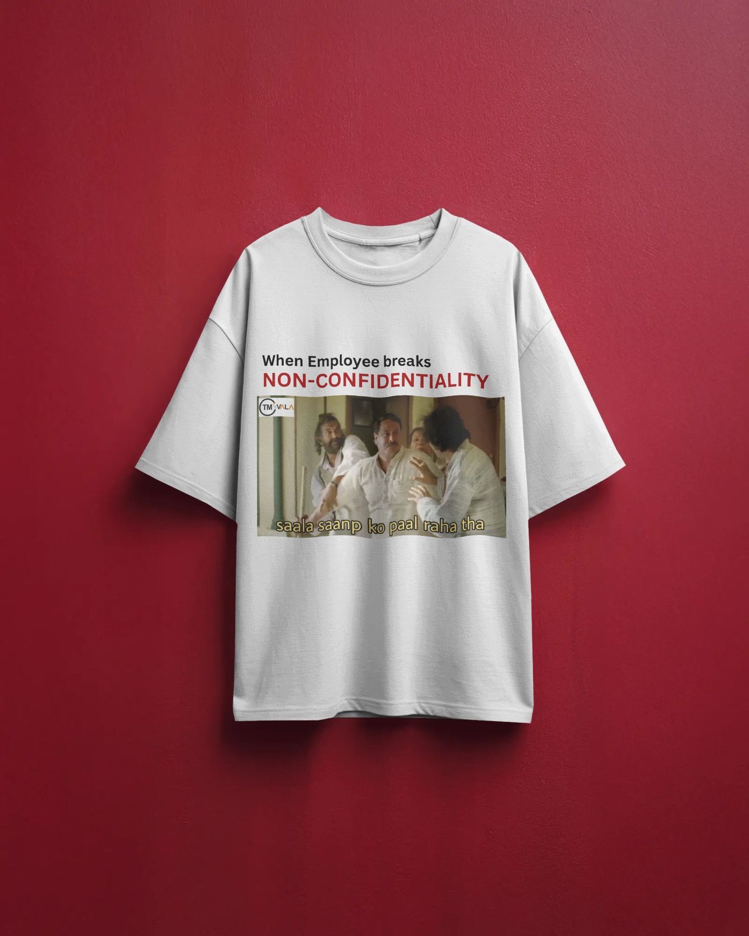 Funny Confidentiality Breach Meme T-Shirt – Startup& Legal Humor Tee for Founders & HR by TMWala 1 Funny Confidentiality Breach Meme T-Shirt – Startup& Legal Humor Tee for Founders & HR by TMWala